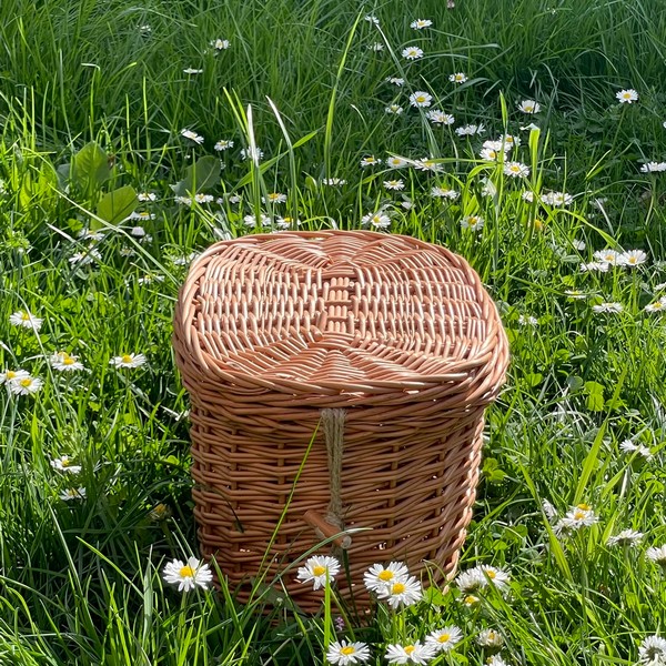 Weidenurne Naturklang 26 x 22 x 20cm – Bild 2